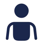 User Hands SVG Icon